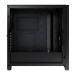Carcasa Corsair 4000D Airflow fara sursa, Tempered Glass, Negru